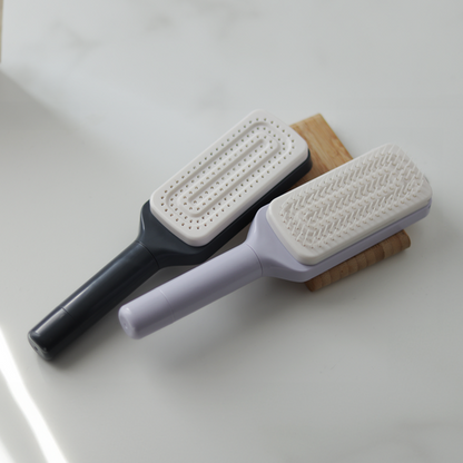 Self-Cleaning Hairbrush